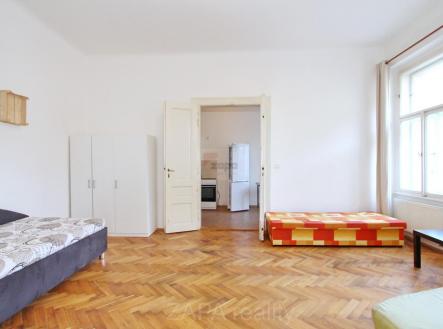 pokoj 2 do kuchyn.JPG | Pronájem bytu, 2+1, 69 m²