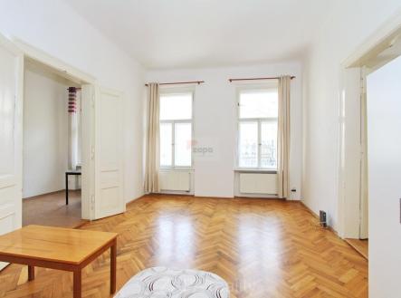 pokoj 1.JPG | Pronájem bytu, 2+1, 69 m²