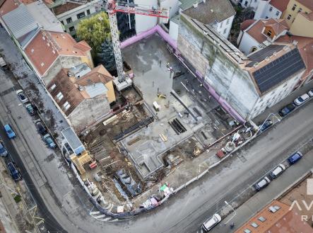 Stavba 24.11.2025 | Vranovské nároží. Vše, co potřebujete. Na dosah.