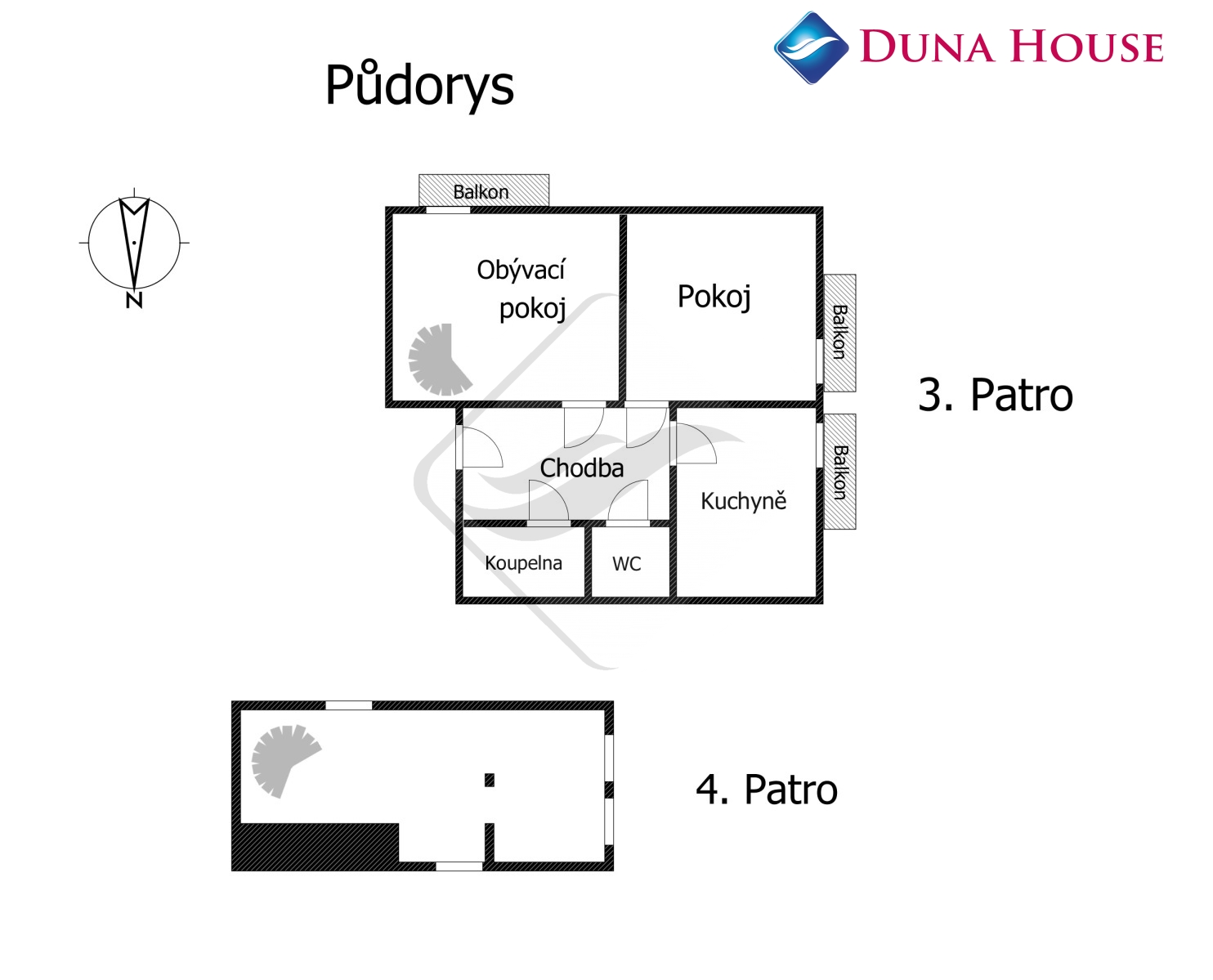 Prodej mezonetu 3+1,109 m²