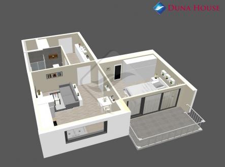 Prodej bytu, 2+kk, 44 m²