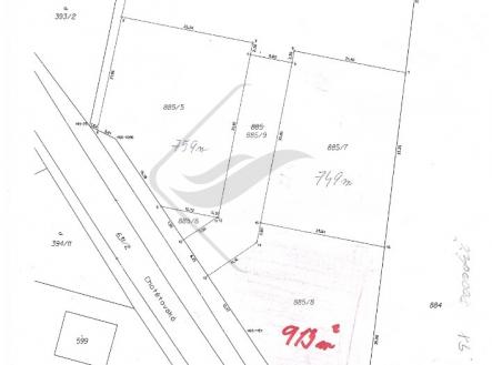 Prodej - pozemek pro bydlení, 913 m²