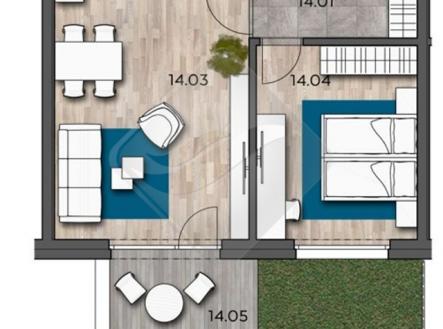 planek.jpg | Prodej bytu, 2+kk, 55 m²