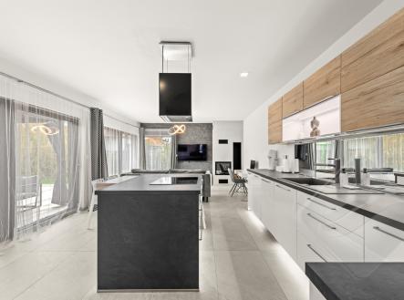 kuchyně | Pronájem - dům/vila, 201 m²