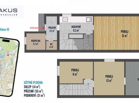 Bez popisku | Prodej - dům/vila, 90 m²