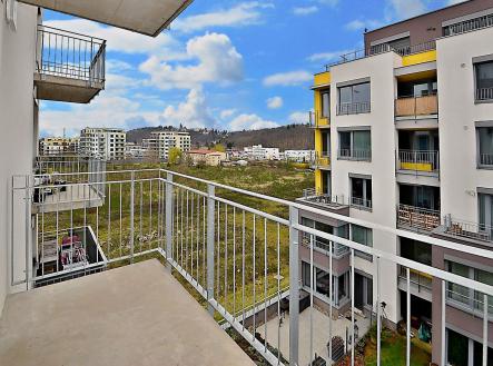 balkón | Prodej bytu, 1+kk, 34 m²