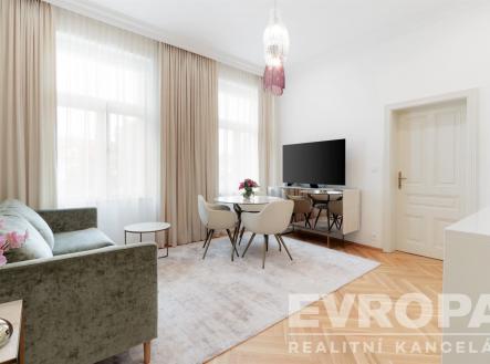 . | Pronájem bytu, 2+kk, 42 m²