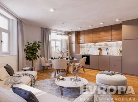 Obývací pokoj | Prodej bytu, 2+kk, 57 m²