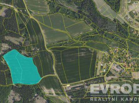 . | Prodej - pozemek, zemědělská půda, 53 749 m²
