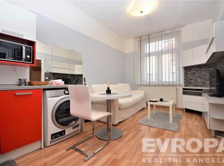 obývací prostor  | Pronájem bytu, 2+kk, 40 m²