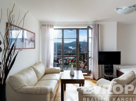 obývací prostor | Prodej bytu, 1+kk, 45 m²