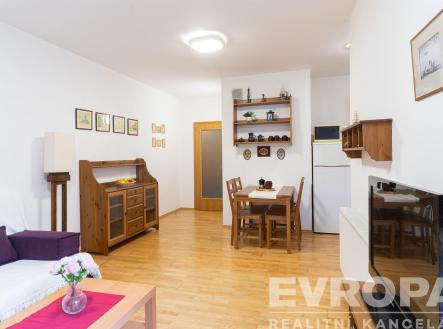 obývací prostor | Prodej bytu, 2+kk, 50 m²