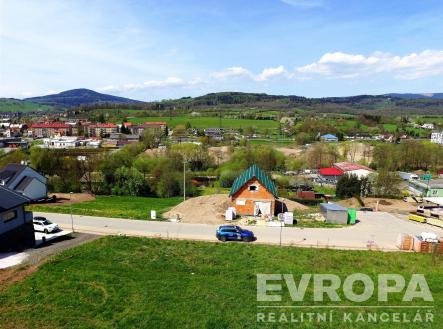 Výhled z parcely | Prodej - pozemek pro bydlení, 1 252 m²