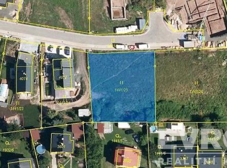 Mapa katastr | Prodej - pozemek pro bydlení, 1 252 m²