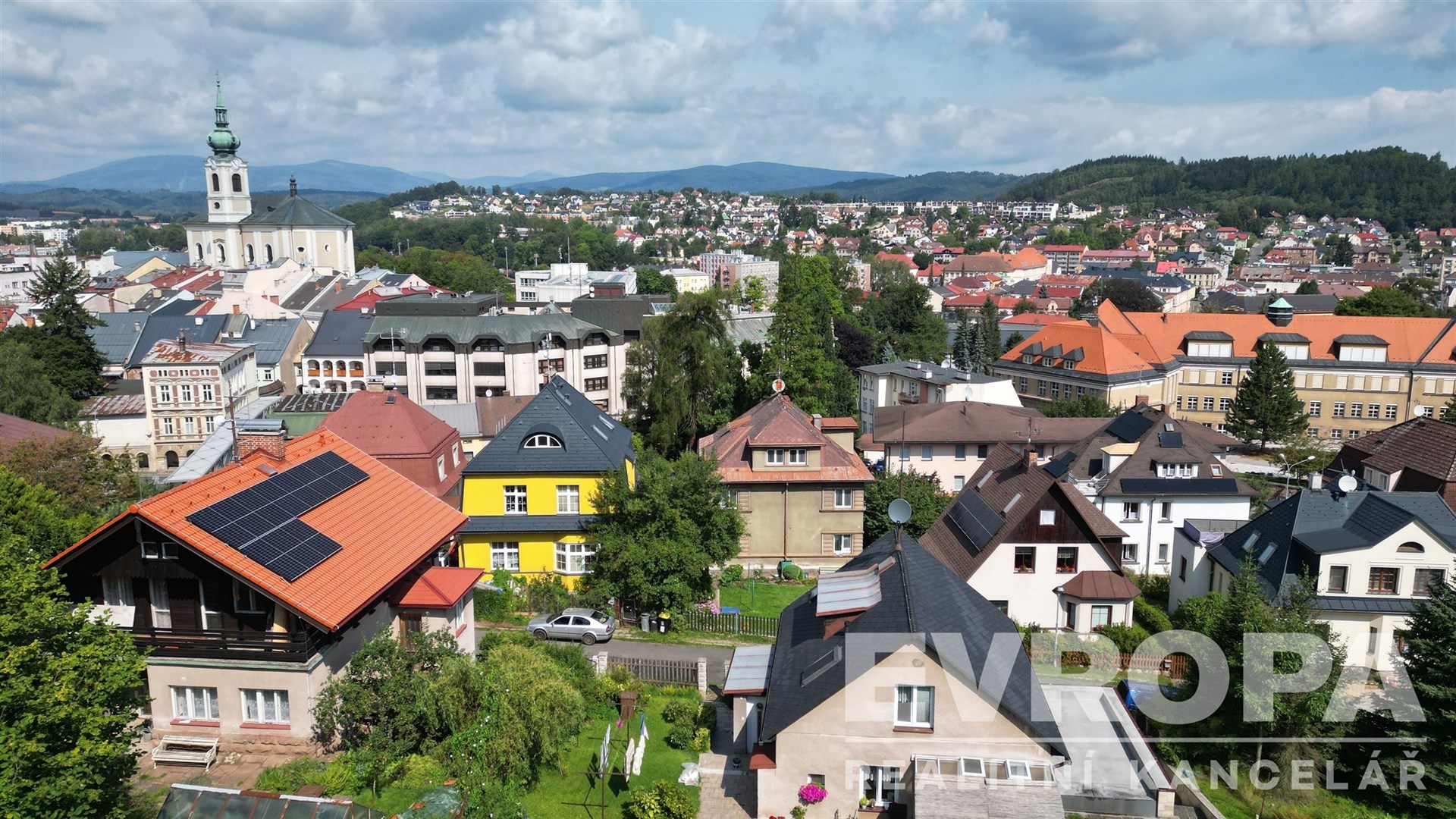 výhled balkon