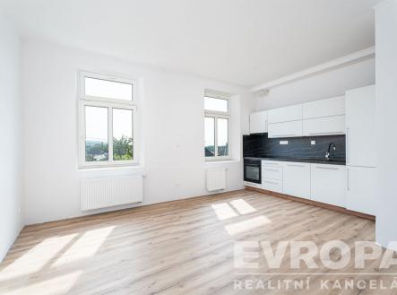 obývací pokoj s kuchyní | Prodej bytu, 2+kk, 52 m²