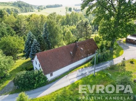Pohled z dronu | Prodej - chata/rekreační objekt, 180 m²