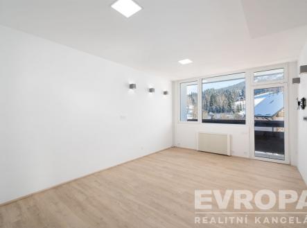obývací pokoj + kuchyňský kout | Prodej bytu, 1+1, 38 m²