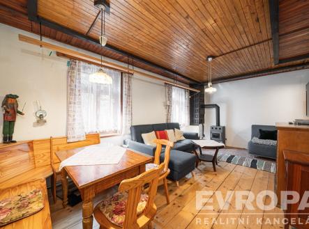obývací pokoj s kuchyňským koutem | Prodej - dům/vila, 51 m²