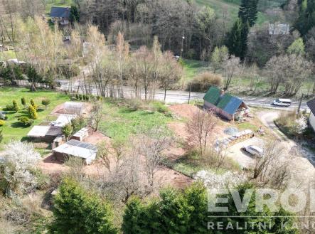 pohled shora | Prodej - pozemek pro bydlení, 1 575 m²