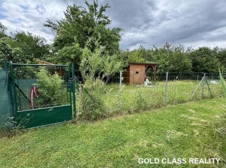 pohled na zahradu | Pronájem - pozemek, zahrada, 330 m²