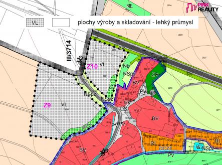 Prodej - pozemek pro komerční výstavbu, 8 784 m²