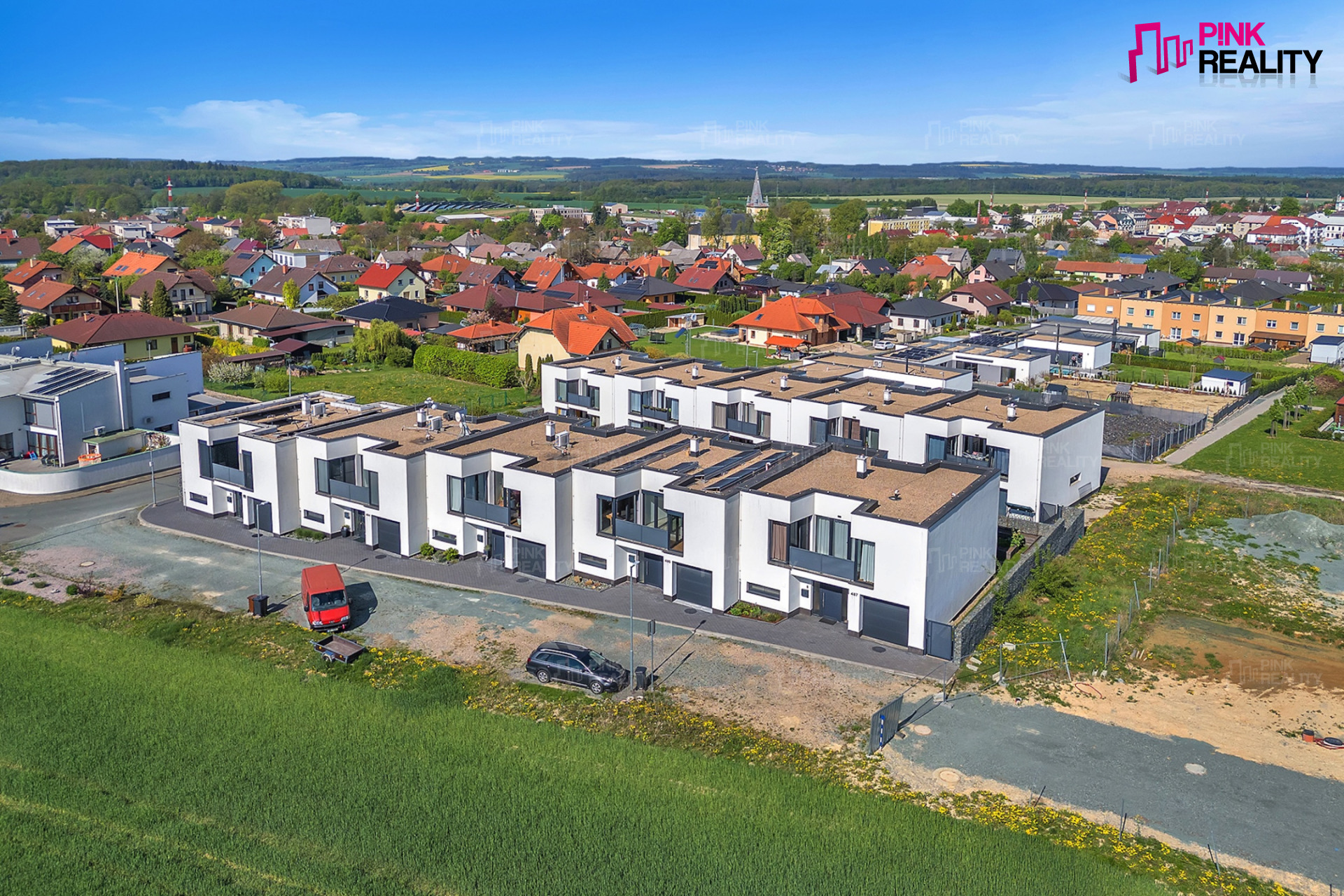 Novostavba řadového rodinného domu 5+kk s garáží a zahradou Kvasiny