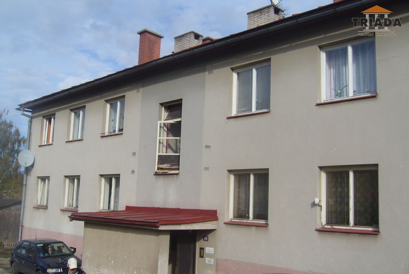 Byt  3+kk ve zděném bytové domě u Jilemnice
