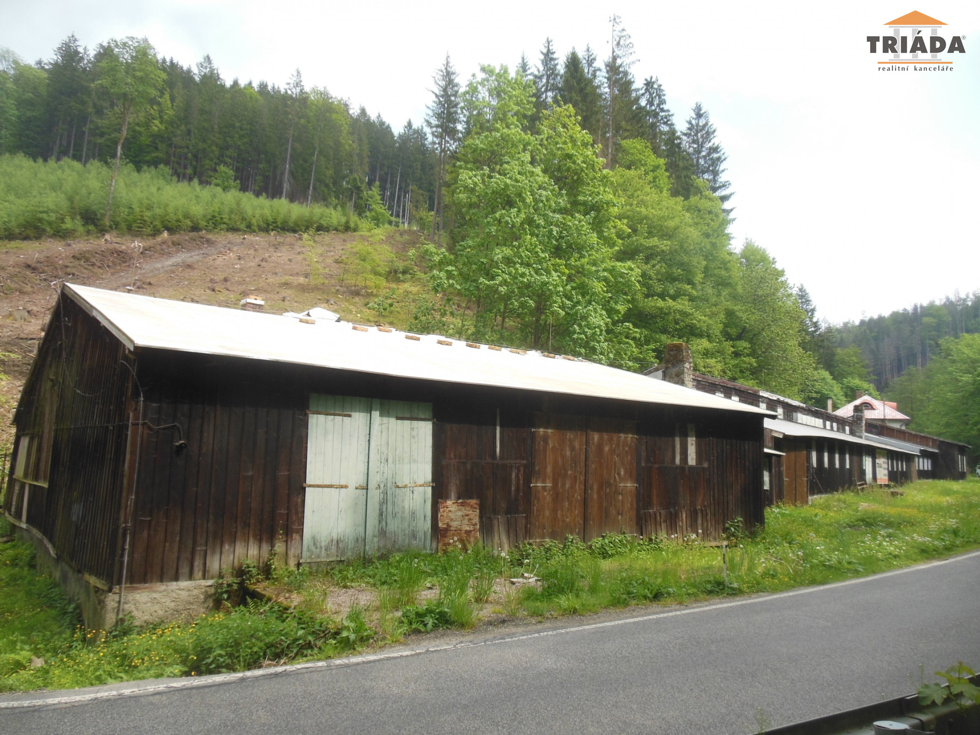 Prodej haly vhodné na střelnici nebo sportoviště