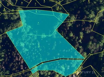 . | Prodej - pozemek, les, 14 492 m²