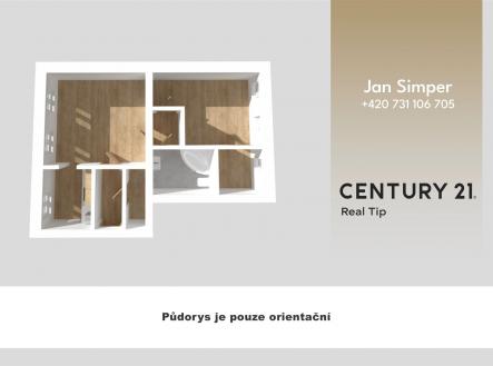 . | Prodej bytu, 3+1, 72 m²