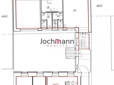 02 Půdorys 1NP | Prodej - nájemní dům, 719 m²