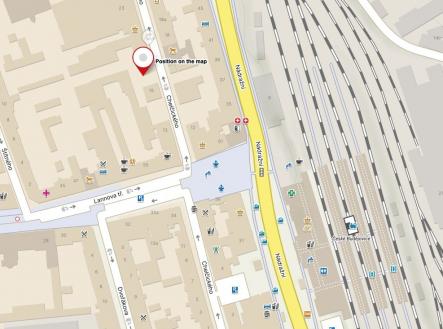 mapa | Pronájem - malý objekt/garáž