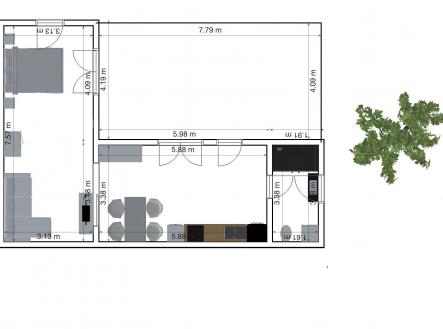 Prodej - pozemek pro bydlení, 966 m²