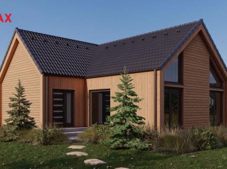 Nízkoenergetická dřevostavba 4+1 na klíč, Hustopeče | Prodej - dům/vila, 107 m²