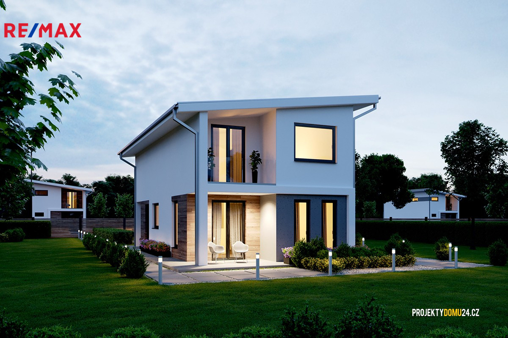 Rodinný dům na klíč 123 m2, Stavební pozemek, 578 m2, Chrlice, Brno