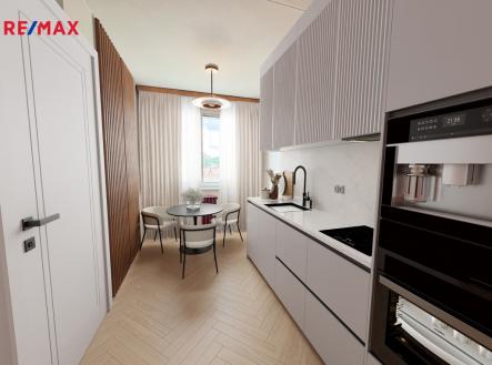 Návrh rekonstrukce. | Prodej bytu, 3+1, 77 m²