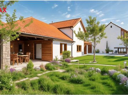 Vizualizace exteriéru domu | Prodej - zemědělský objekt, 1 850 m²
