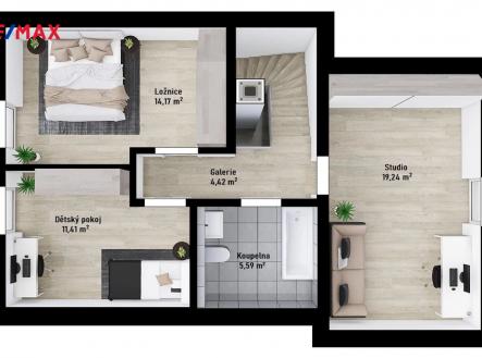 Nízkoenergetický dům 4+kk v Krumsíně u Prostějova | Prodej - dům/vila, 115 m²