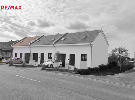 Pohled z ulice - vizualizace | Prodej - dům/vila, 132 m²