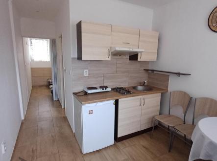 kuchyňka Záluží.jpg | Pronájem bytu, 1+kk, 26 m²