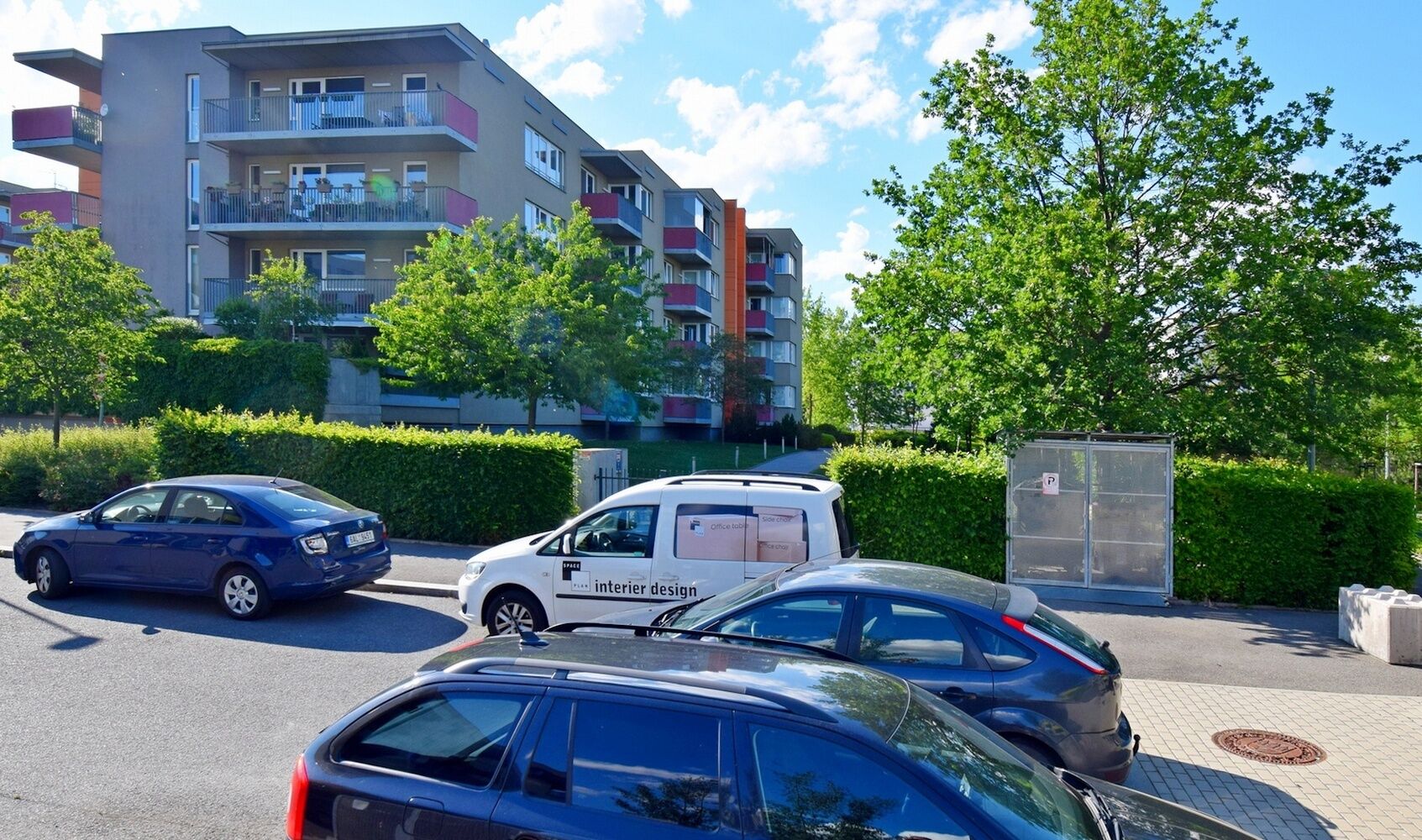 Zařízený 2+kk 63 m2 s balkonem a garážovým stáním v novostavbě, Praha 4 - Chodov