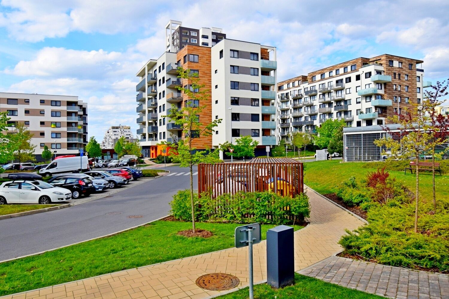 2+kk s balkonem 54 m2 v novostavbě, Praha 5 Barrandov