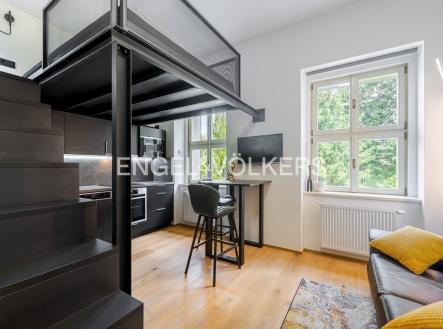 1 | Pronájem bytu, 1+kk, 22 m²