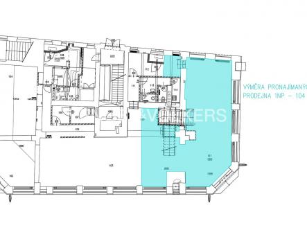 1NP (1) | Pronájem - obchodní prostor, 181 m²