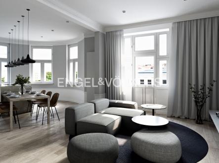 2 | Pronájem bytu, 4+kk, 167 m²