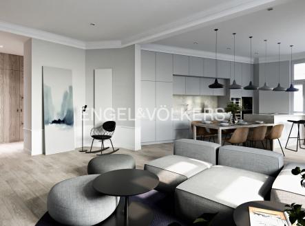 4 | Pronájem bytu, 4+kk, 167 m²