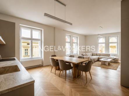 Vizualizace - kuchyň | Prodej bytu, 3+kk, 106 m²