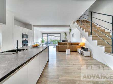pohled z kuchyně | Prodej bytu, 4+kk, 120 m²