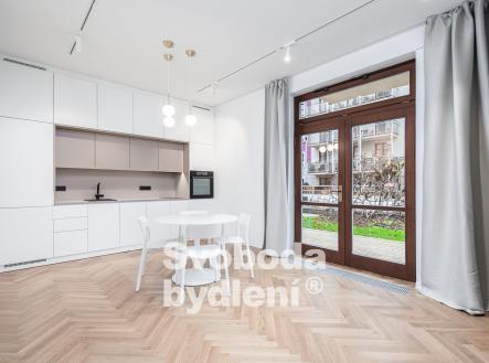 Obývací pokoj 1+kk | Pronájem bytu, 2+kk, 52 m²